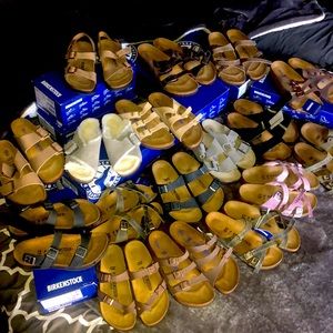 Lots and lots of Birkenstocks